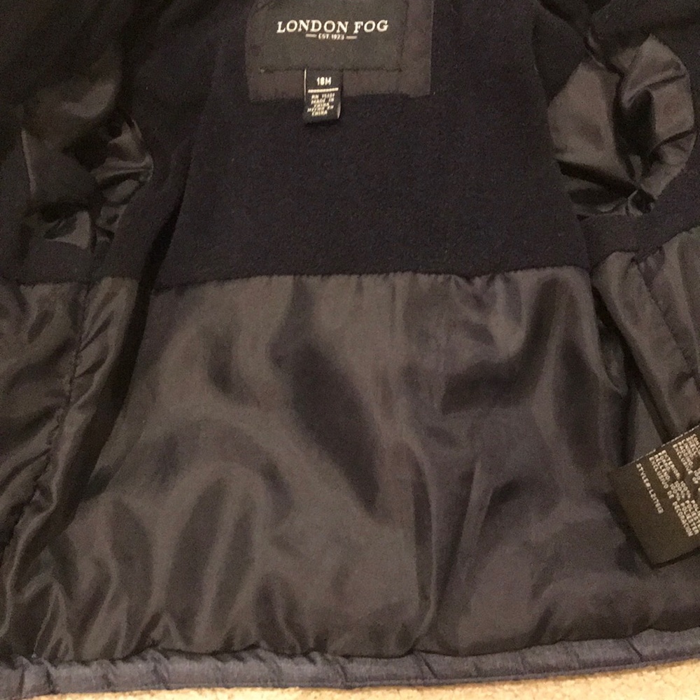 London Fog warm winter jacket, 18 mo - Picture 3 of 6